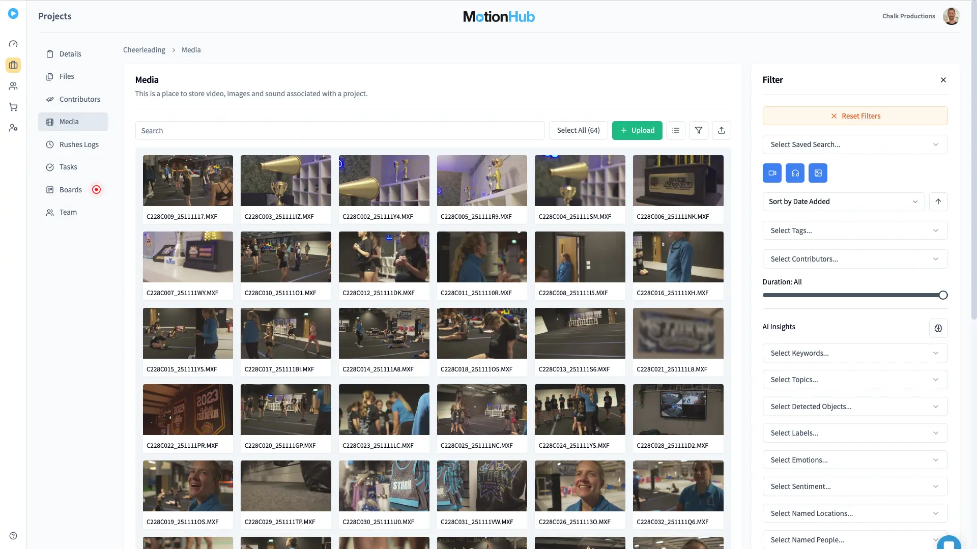 Media Storage System screenshot
